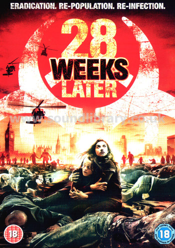 28 Weeks Later Region 2 PAL DVD 20th Century Fox Home Entertainment 3557801000 Front Inlay Sleeve