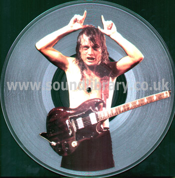 AC/DC Highway To Hell (Live) UK Issue Picture Disc 12" Atco B8479TP Front Picture Disc