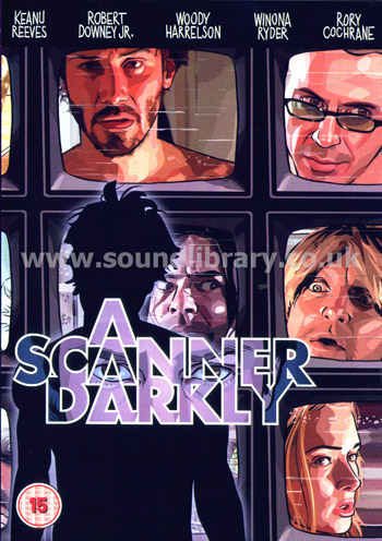 A Scanner Darkly Region 2 PAL DVD Warner Independent Pictures 59418 Front Inlay Sleeve
