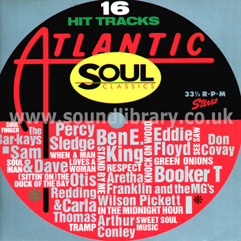 Atlantic Soul Classics Germany Issue Stereo LP Atlantic WX 105 Front Sleeve Image