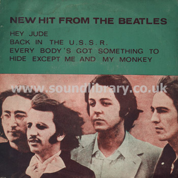 The Beatles New Hit From The Beatles Thailand Issue 7" EP COL505 Front Sleeve Image
