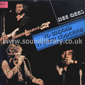 Bee Gees To Whom It May Concern Thailand Issue LP Dunhill 2383139 Front Sleeve Image