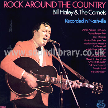 Bill Haley & The Comets Rock Around The Country UK Issue Stereo LP Hallmark SHM 837 Front Sleeve Image