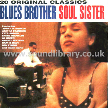Blues Brother Soul Sister UK Issue CD Dino DINCD 56 Front Inlay Image