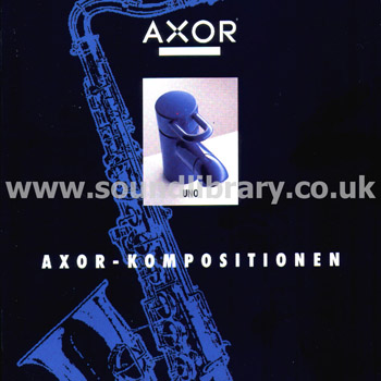 Axor Kompositionen / Uno Blues Collection Germany Issue CD Axor BESTNR11112 Front Inlay Image