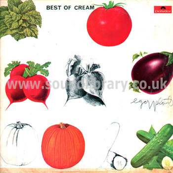 Cream Best Of Cream UK Issue Stereo LP Polydor 583 060 Front Sleeve Image
