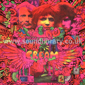 Cream Disraeli Gears UK Issue Stereo LP Reaction 594 003 Front Sleeve Image