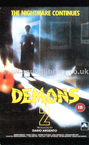 Demons 2 Lamberto Bava Dario Argento VHS PAL Video Avatar CFV 4059 Front Slip Case Image