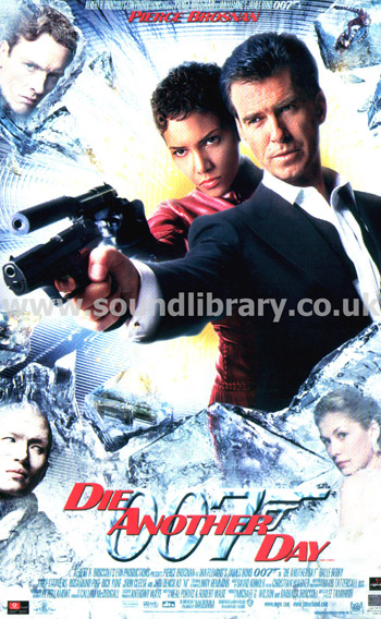 Die Another Day James Bond Cinema Promotional Postcard Postcard Postcard Image