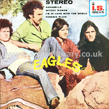The Eagles Witchy Woman Thailand Issue Stereo 7" EP Cashbox KS 103 Front Sleeve Image
