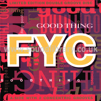Fine Young Cannibals Good Thing UK Issue Limited Edition 10" London LONT 218 Front Sleeve Image