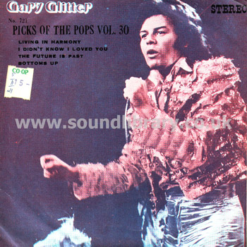 Gary Glitter Picks Of The Pops Vol. 30 Thailand Issue Stereo 7" EP TK TK-721 Front Sleeve Image