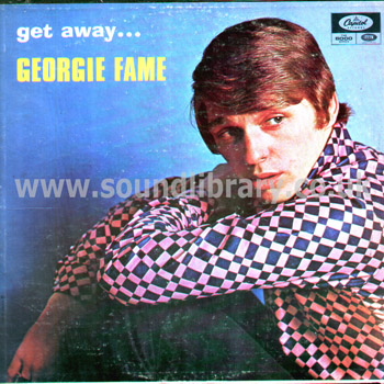 Georgie Fame Get Away Canada Issue Mono LP Capitol T 6197 Front Sleeve Image