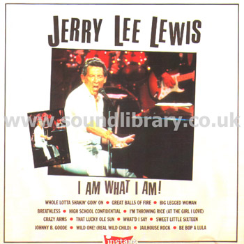 Jerry Lee Lewis I Am What I Am! EEC Issue CD Instant CD INS 5008 Front Inlay Image