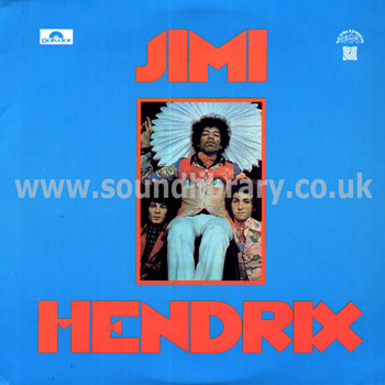 Jimi Hendrix Jimi Hendrix Czechoslovakia LP Supraphon 1 13 1384 Front Sleeve Image