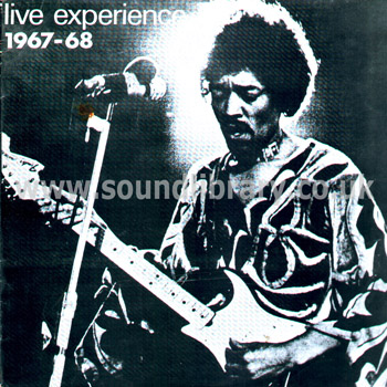 Jimi Hendrix Live Experience 1967-68 UK Issue LP Front Sleeve Image