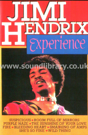 Jimi Hendrix Experience Holland Issue Stereo MC Masters MAMC 9201285 Front Inlay Card