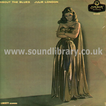 Julie London About The Blues UK Issue LP London HA-U 2091 Front Sleeve Image