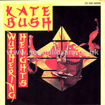 Kate Bush Wuthering Heights France Issue Mono / Stereo 7" Sonopresse 2S 006-06596 Front Sleeve Image