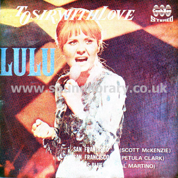 Lulu To Sir With Love Thailand Issue Stereo 7" EP Cashbox KS-042 Front Sleeve Image