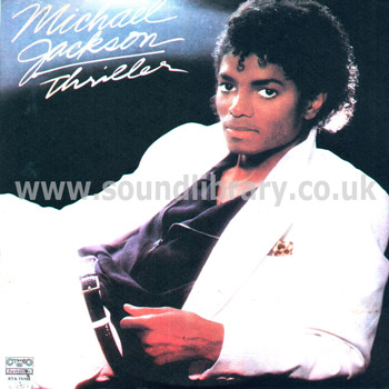 Michael Jackson Thriller Bulgaria LP Balkanton BTA 11703 Front Sleeve Image