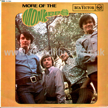 The Monkees More Of The Monkees UK Issue Mono LP RCA Victor RD-7868 Front Sleeve Image