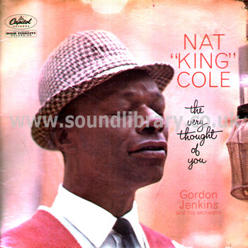 Nat 'King' Cole The Very Thought of You UK Issue LP Capitol LCT 6173 Front Sleeve Image