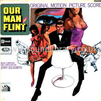 Jerry Goldsmith Our Man Flint Motion Picture Soundtrack UK Mono LP Stateside SL 10174 Front Sleeve Image