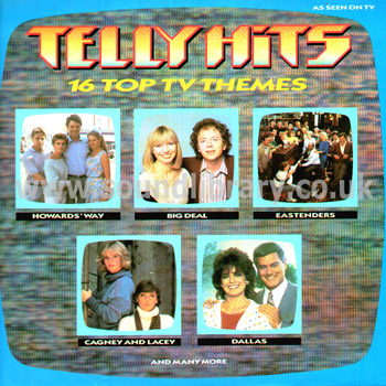 Telly Hits Various Artists UK Issue 16 Track Stereo LP Stylus / BBC BBSR 508 Front Sleeve Image