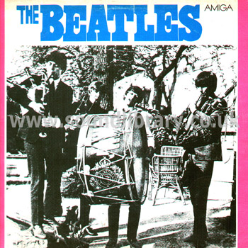 The Beatles The Beatles East Germany Issue Mono LP Amiga 850962 Front Sleeve Image