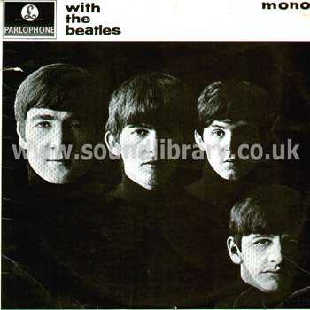 The Beatles With The Beatles UK Issue Flipback Sleeve LP Parlophone PMC 1206 Front Sleeve Image