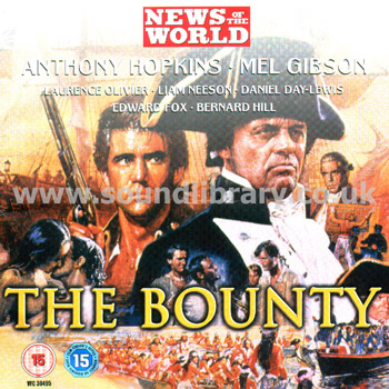 The Bounty Anthony Hopkins Card Sleeve DVD Front Card Sleeve
