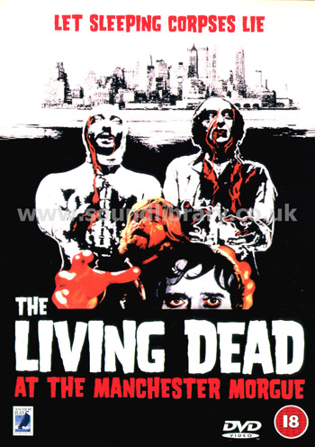 The Living Dead At Manchester Morgue DVD Anchor Bay Entertainment ABD4161 Front Inlay Sleeve