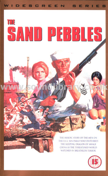 The Sand Pebbles Steve McQueen VHS Video 20th Century Fox Home Entertainment 1029W Front Sleeve Image
