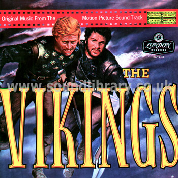 The Vikings UK Issue LP London HA-T 2118 Front Sleeve Image