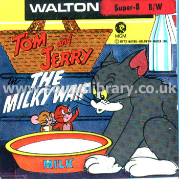 Tom and Jerry The Milky Waif Super 8mm Film MGM TJ508 Front Box Image