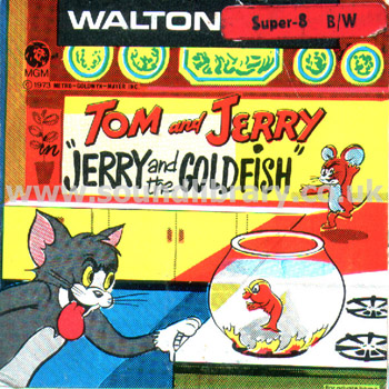 Tom And Jerry Jerry And The Goldfish Super 8mm Film MGM TJ509 Front Box Image