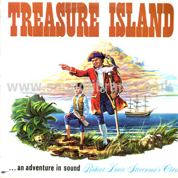 The Britannia Players Treasure Island USA Issue LP Front Sleeve Image