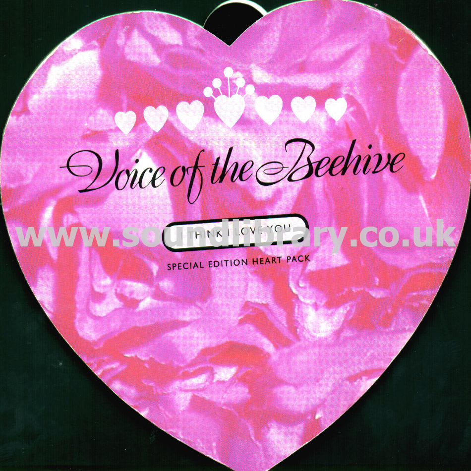 Voice of The Beehive I Think I Love You UK Issue Special Edition CDS London LONCD 308 Front CD Package