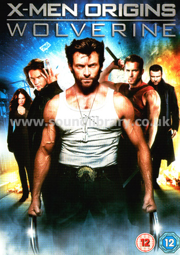 X-Men Origins Wolverine Hugh Jackman DVD 20th Century Fox Home Entertainment 38602 Front Inlay Sleeve