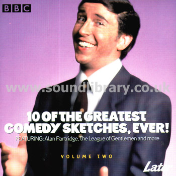 10 Of The Greatest Comedy Sketches, Ever! (Volume Two) UK Issue CD BBC BBCLATER02 Front Inlay Image