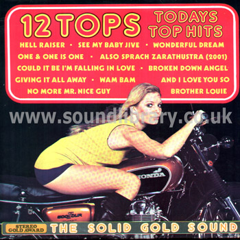 12 Tops Volume 11 Stereo UK Issue LP Stereo Gold Award MER 107 Front Sleeve Image