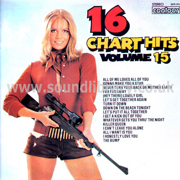 16 Chart Hits Volume 15 UK Issue Stereo LP Contour 2870375 Front Sleeve Image