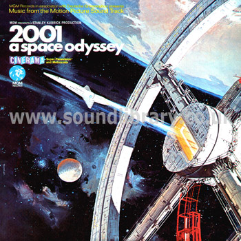 2001 A Space Odyssey UK Issue Stereo LP MGM MGMCS8078 Front Sleeve Image