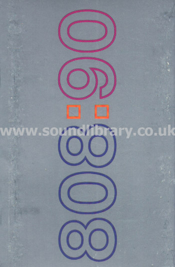 808 State Ninety UK Issue MC ZTT ZTT 2 C Front Inlay Card