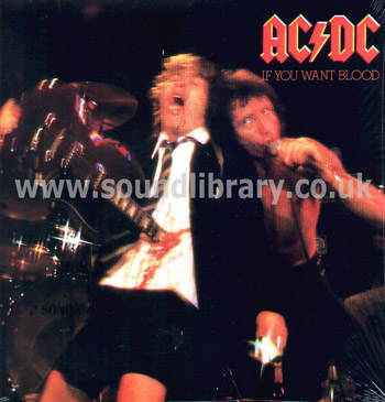 AC/DC If You Want Blood EU Issue LP Columbia 5107631 Front Sleeve Image