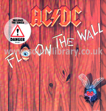 AC/DC Fly On The Wall Germany Issue Stereo LP Atlantic 781 263-1 Front Sleeve Image