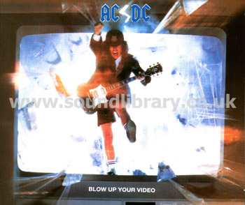 AC/DC Blow Up Your Video UK Issue Digipak CD Epic 510770 2 Front Digipak Image