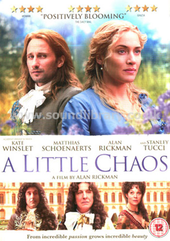 A Little Chaos Alan Rickman DVD Lionsgate LGD95236 Front Slip Cover Image