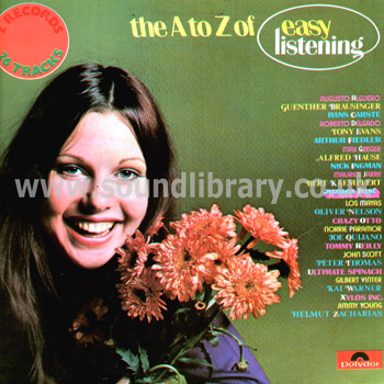 The A To Z Of Easy Listening UK Issue Stereo 2LP Polydor 2661 005 Front Sleeve Image